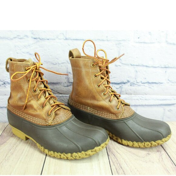 LL Bean Brown Leather 8\
